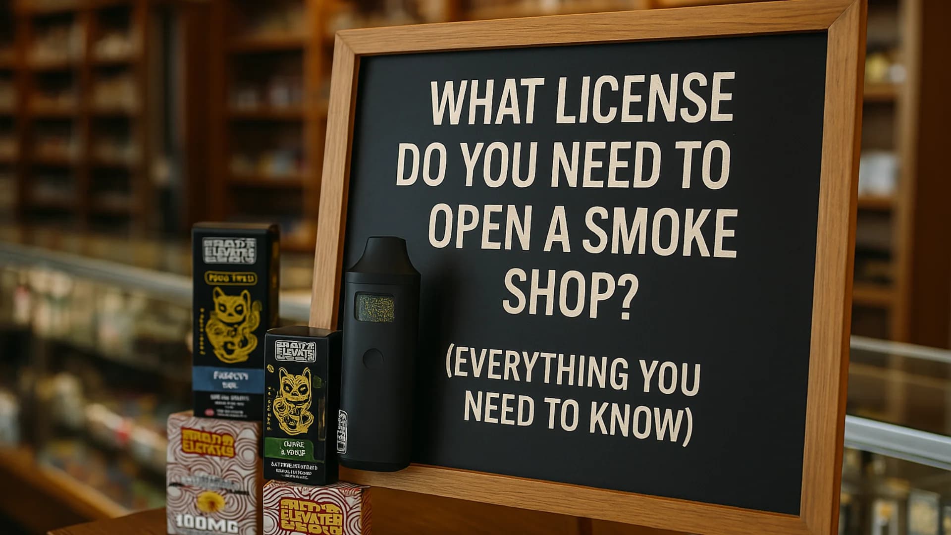 What License Do You Need to Open a Smoke Shop? (Everything You Need to Know)