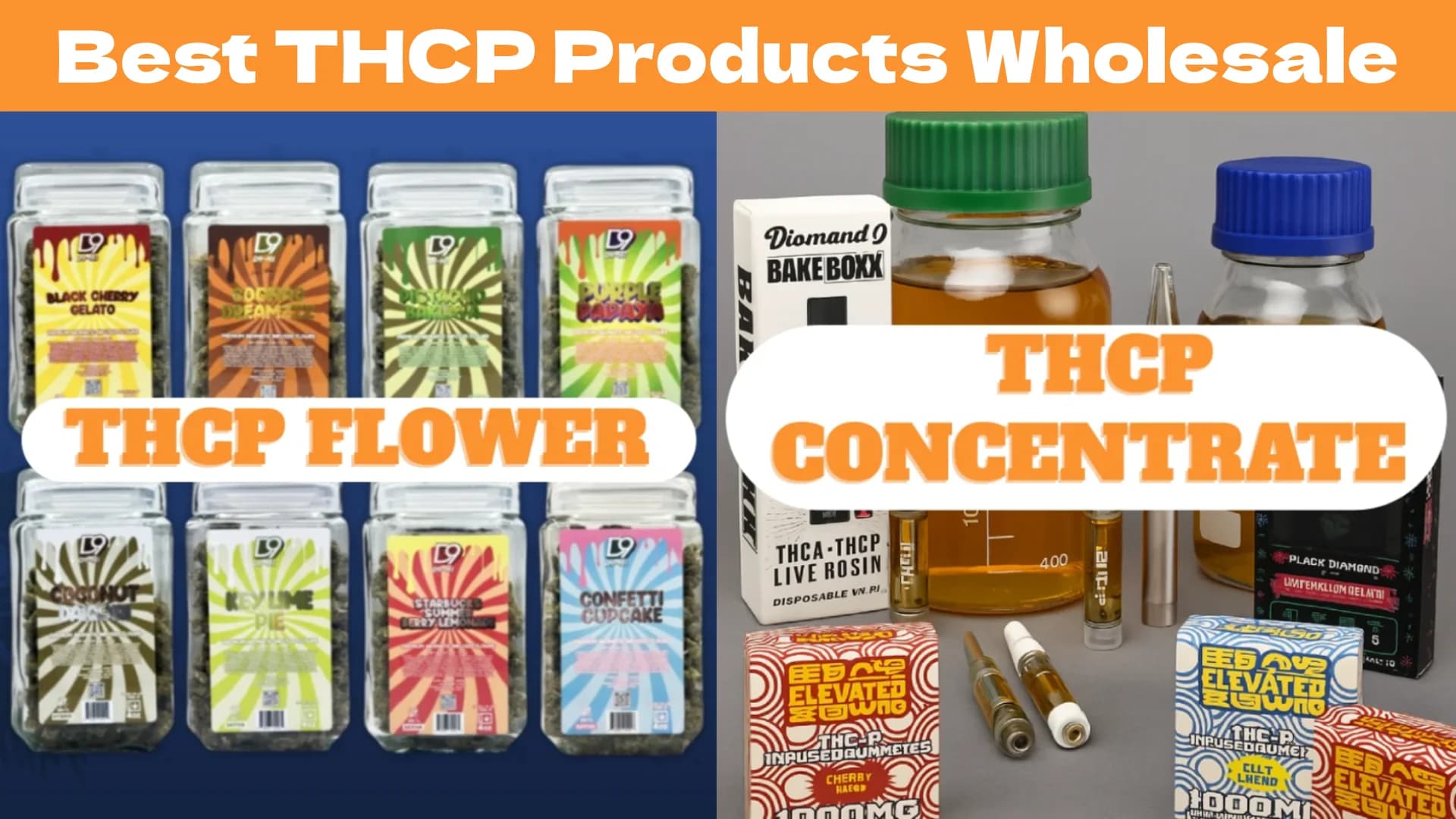 Best THCP Products for Wholesale in 2025: Gummies, Flower, Vapes, Carts & More