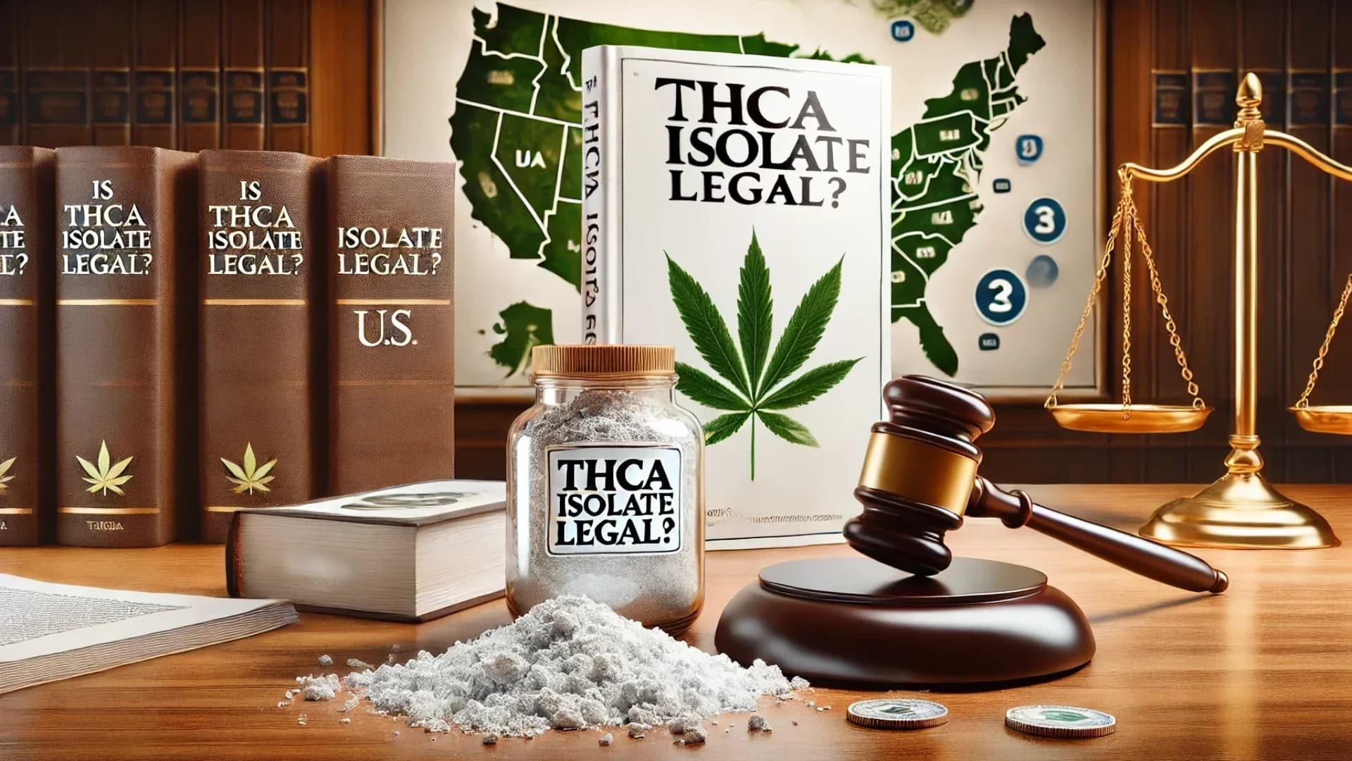 Is THCA Isolate Powder Legal? Understanding Federal & State Laws