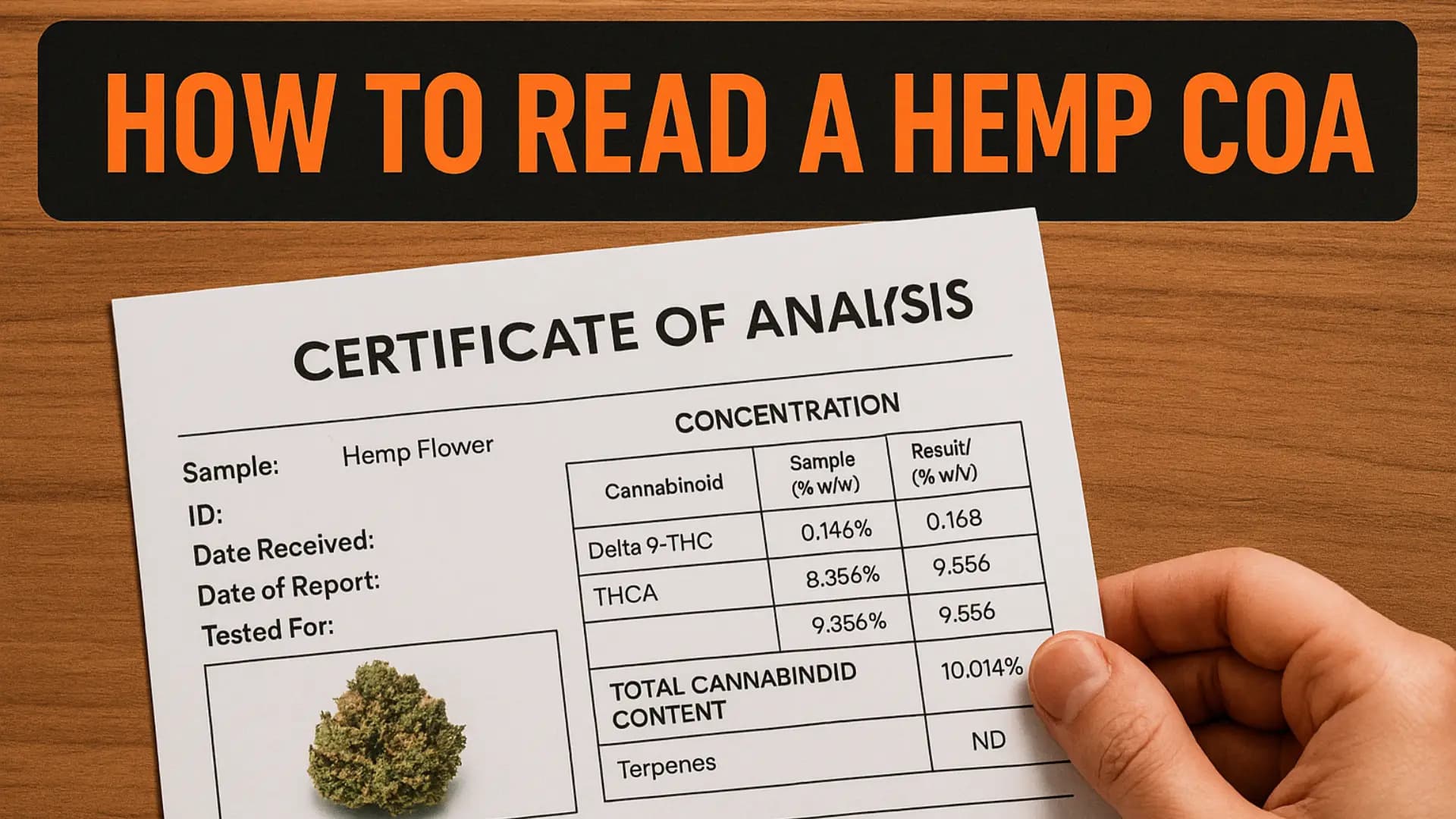 How to Read a Hemp COA: Retailer's Guide