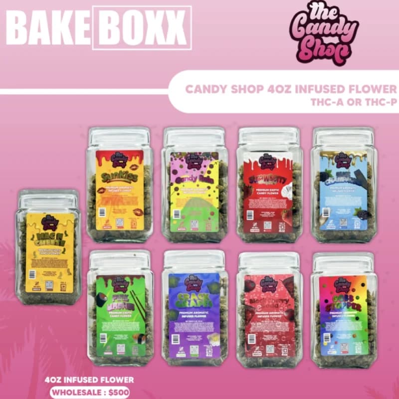 The Candy Shop Showcases SweetHigh 30% Club THCA FLOWER with Lemon Cherry Gelato Strain