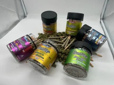 Pre-rolls Image, Bakeboxx THCP Flower. Our flower is aromatically infused into flower for a superior experience. No coating or spraying. Enhanced product consistency, and artisan-quality cannabis