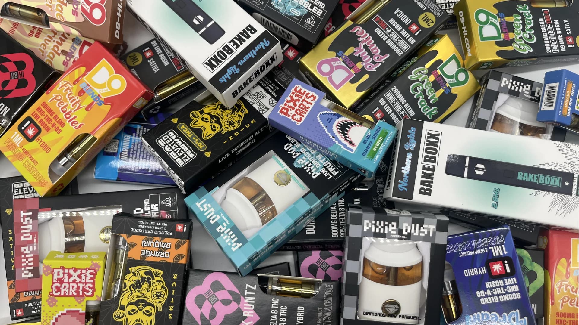 THCA Concentrate Image, showing Delta 9 Distillate